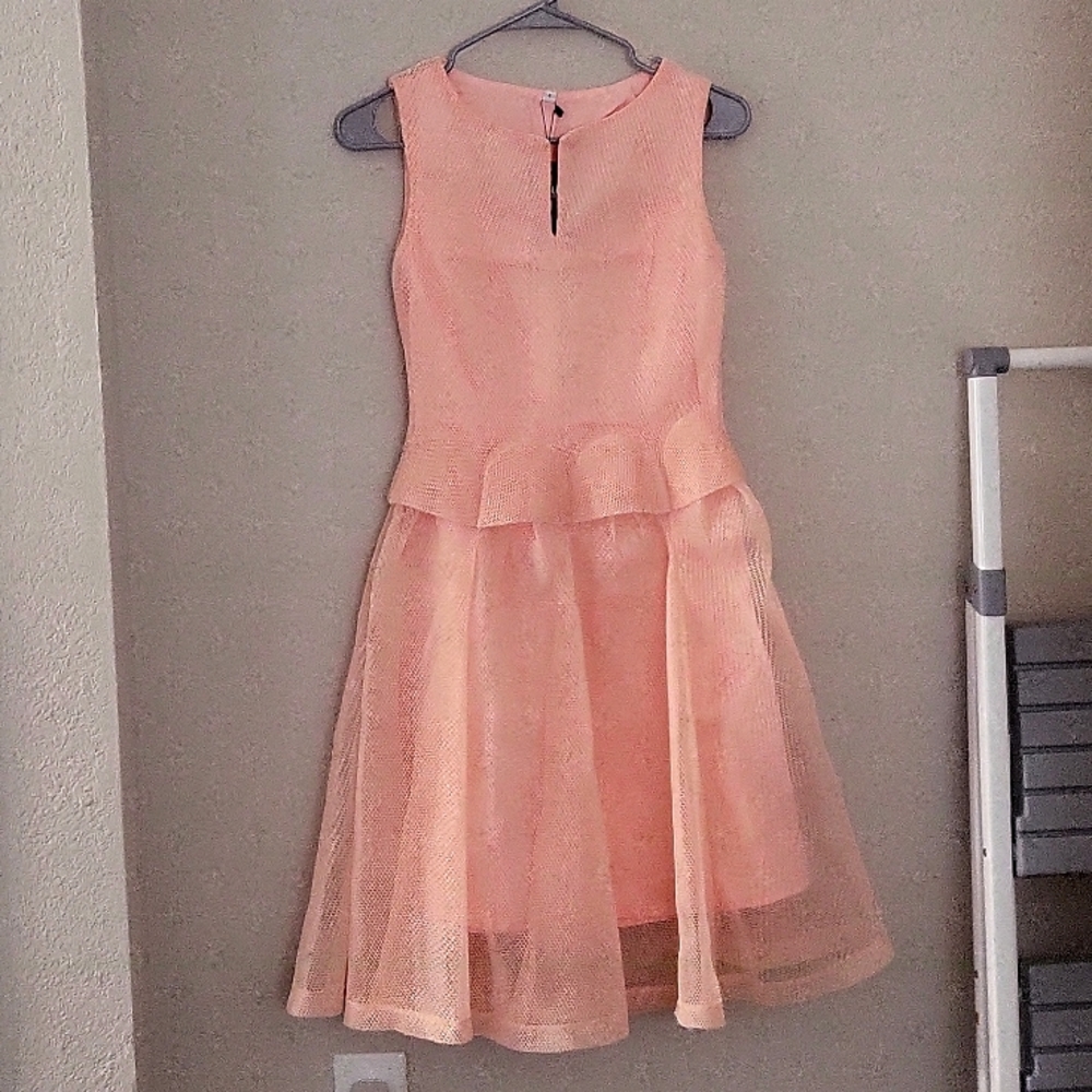 Brand New Small Clocolor Pink Dress